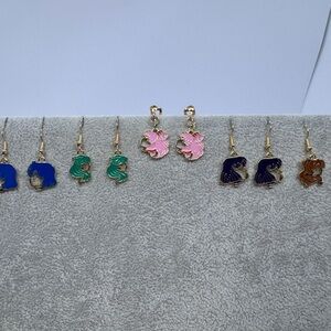 Sailor moon inspired earrings, custom order